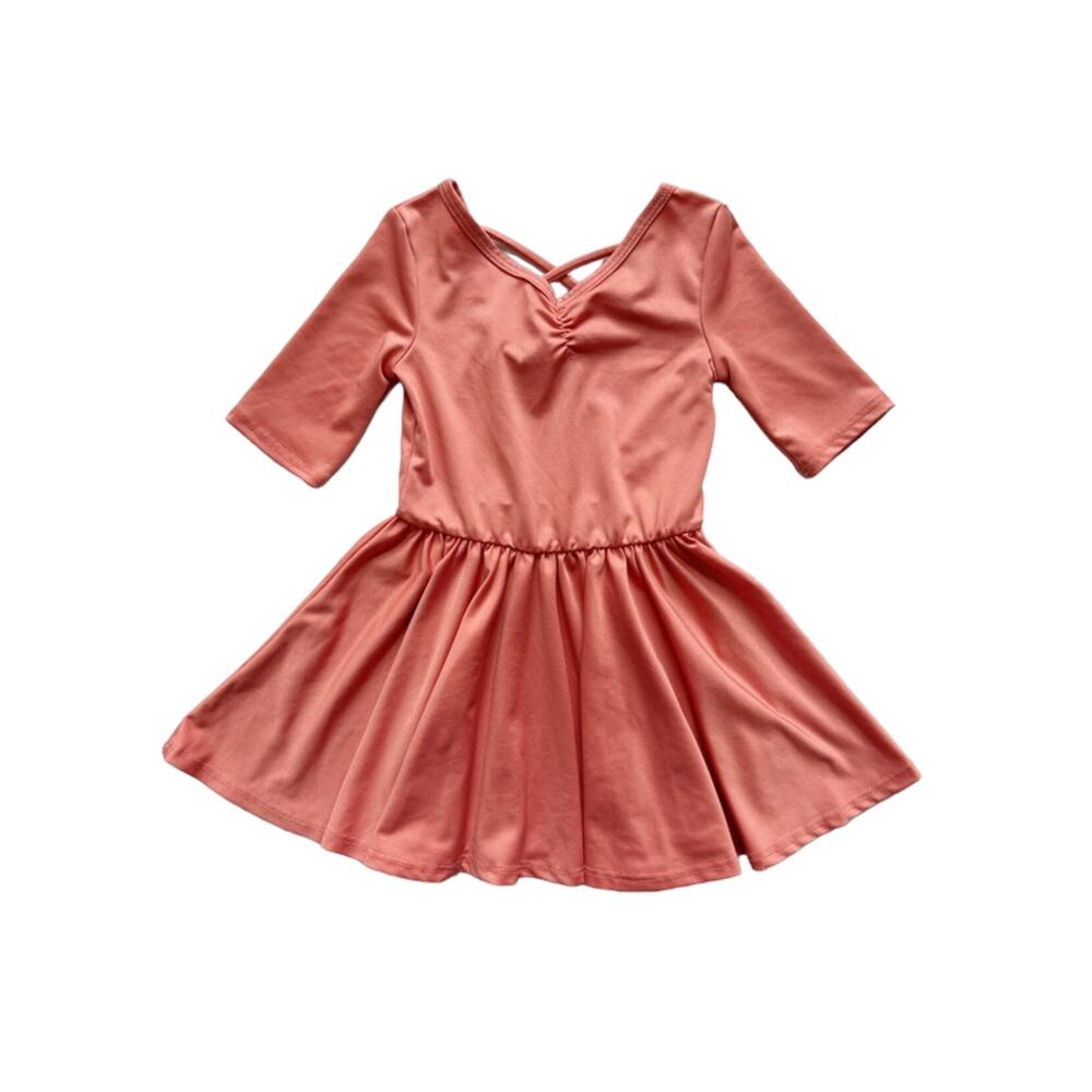DotDotSmile Cross Back Twirl Dress Size 12/24m